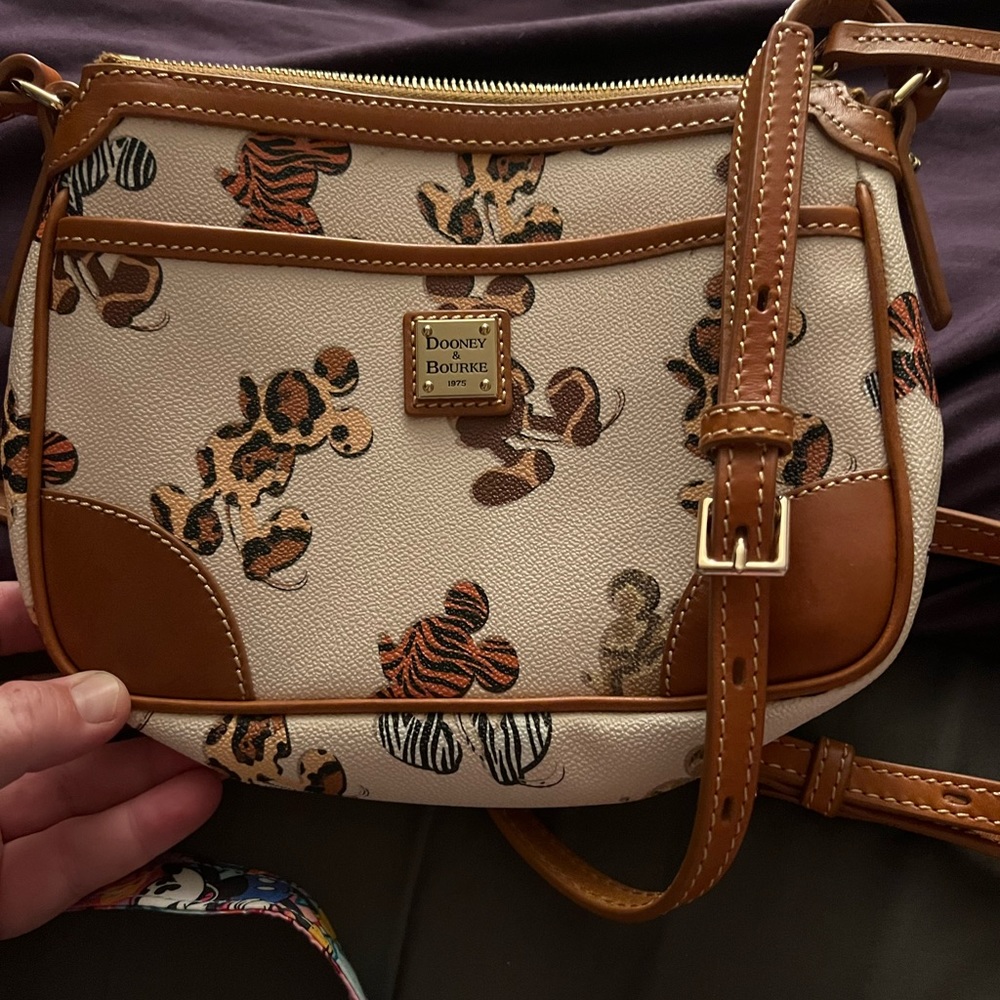 Dooney and bourke small should purse. Disney animal print